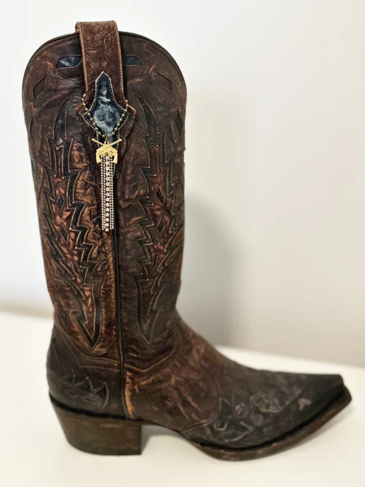 CINDER & SAGE Dolly Cowboy Boot Charm