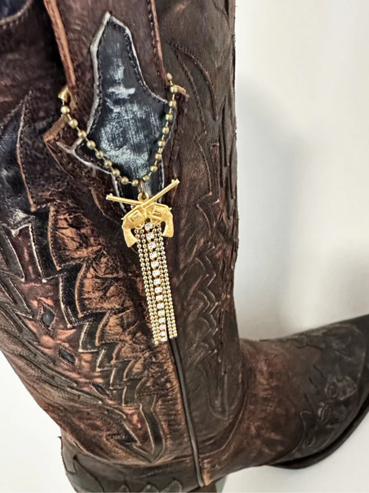 CINDER & SAGE Dolly Cowboy Boot Charm