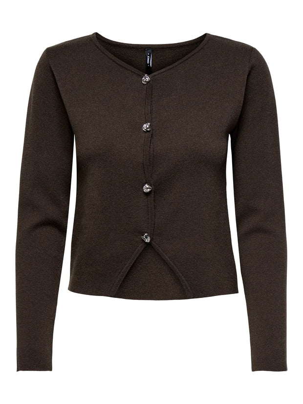 ONLY Scarlett Button Front Knit Cardigan