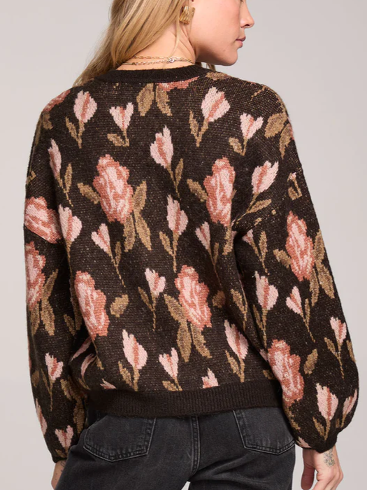 SALTWATER LUXE Leilani Half Button Sweater