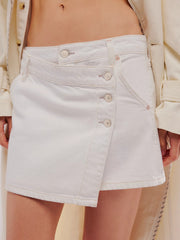 FREE PEOPLE Wynne Denim Skirt