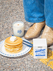 MILK JAR CANDLE CO 8oz Candle Pancake Breakfast