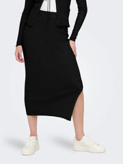 ONLY Mila Knit Midi Skirt