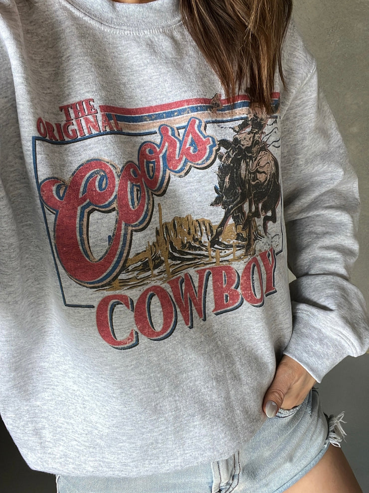 27 Coors Cowboys Graphic Sweatshirt
