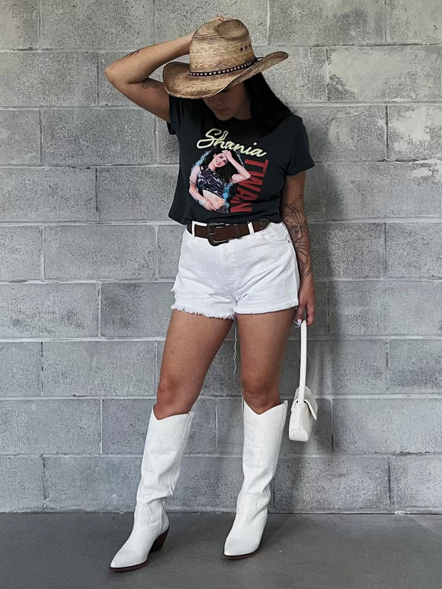 DAYDREAMER Shania Twain Up! Single Shrunken Tee