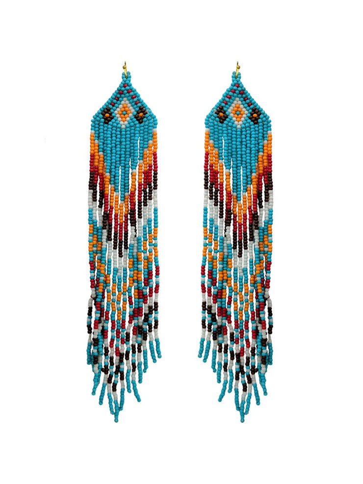 27 Western Bead Dangle Earrings