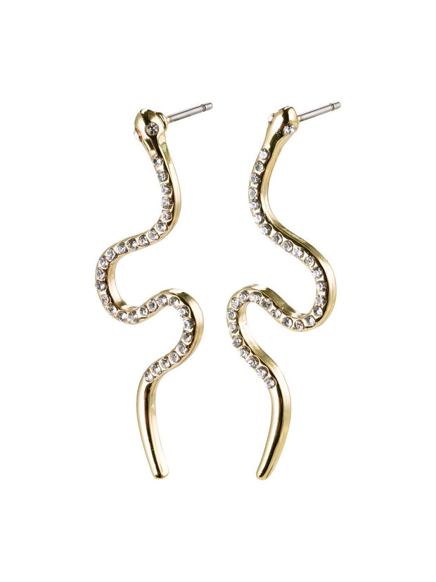PILGRIM Dagny Serpent Earrings