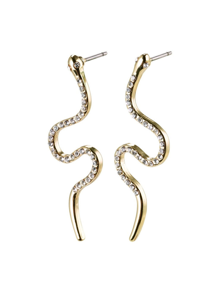 PILGRIM Dagny Serpent Earrings