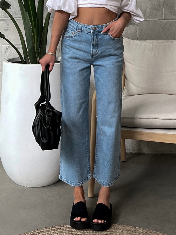 DEX Milly Super High Rise Wide Leg Jean