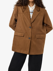 NOISY MAY Laya Faux Suede Blazer