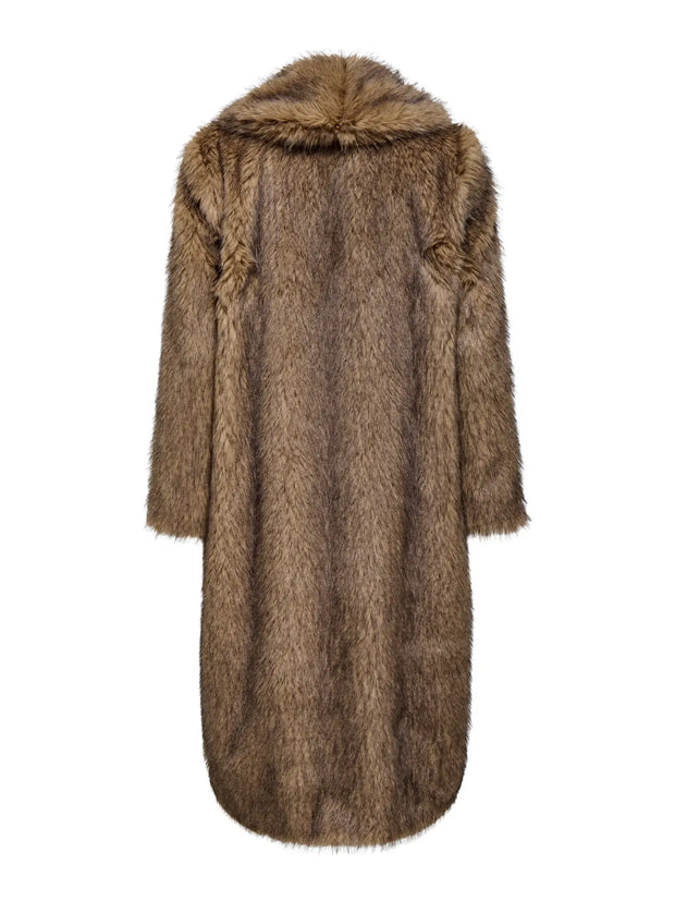 ONLY Dawn Faux Fur Long Coat