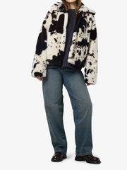 NOISY MAY Eve Cow Print Jacket