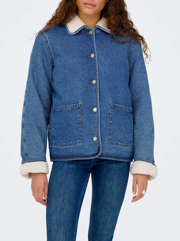 ONLY Allison Sherpa Denim Jacket