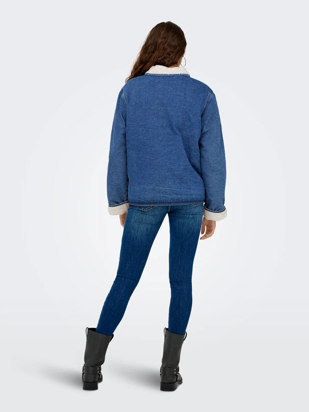 ONLY Allison Sherpa Denim Jacket