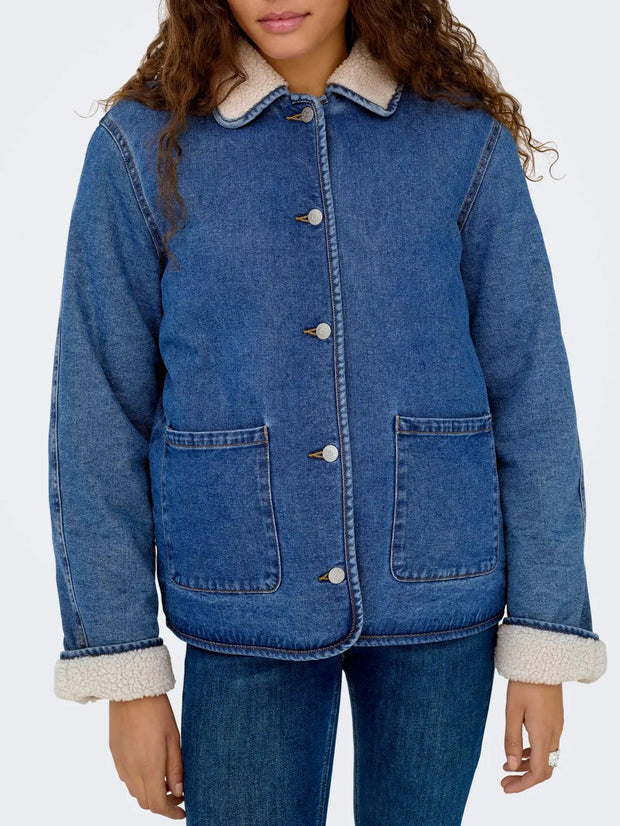 ONLY Allison Sherpa Denim Jacket