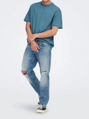 ONLY + SONS Men's Fred Life Short Sleeve Tee