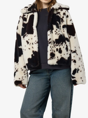 NOISY MAY Eve Cow Print Jacket