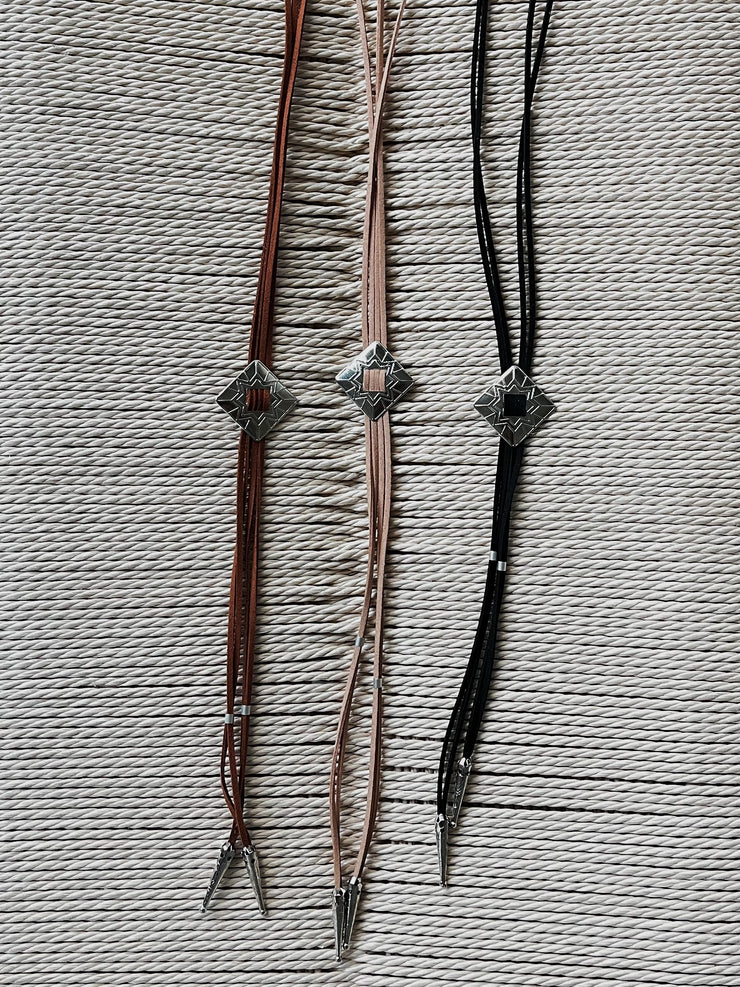 CINDER & SAGE Rangeland Bolo Necklace