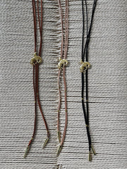 CINDER & SAGE Rodeo Day Bolo Necklace