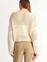 DEX Daisy Crochet Sweater