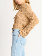 DEX Ophelia Tie-Front Cardigan