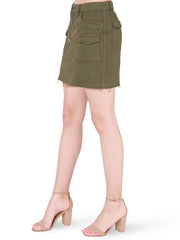 DEX Rylee Cargo Mini Skirt
