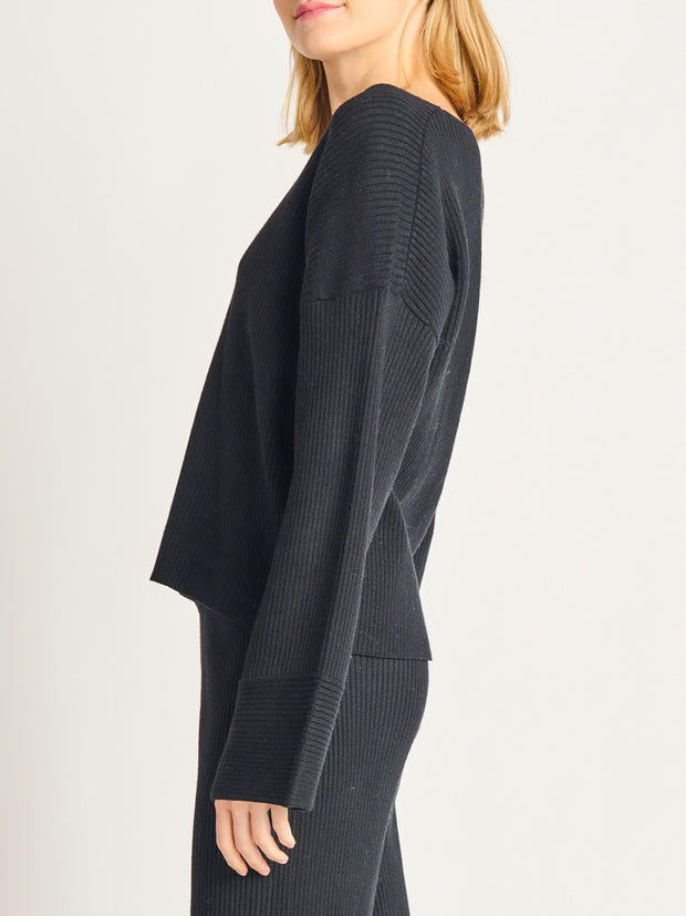 DEX Reese Wide Leg Ribbed Knit Set