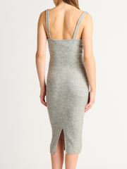 DEX Kathleen Strappy Ribbed Sweater Dress