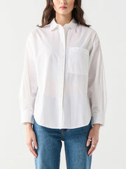 DEX Poplin Button Front Shirt