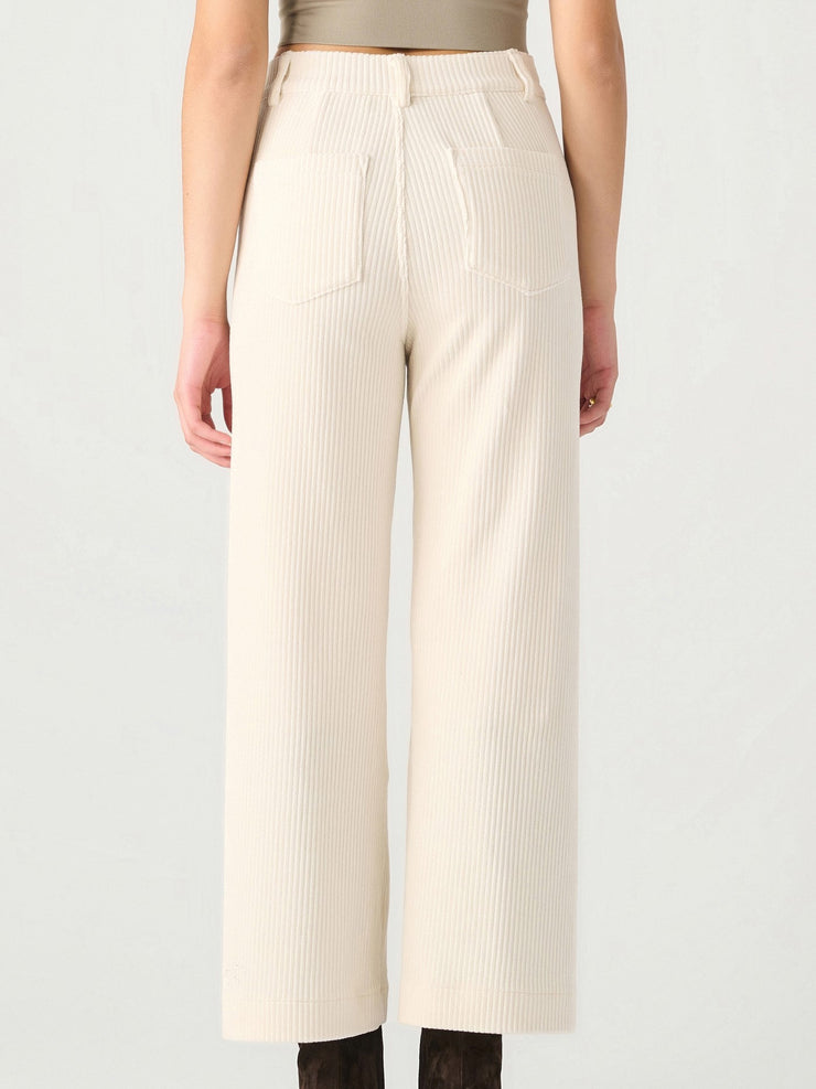 DEX Wide Leg Corduroy Ankle Pant