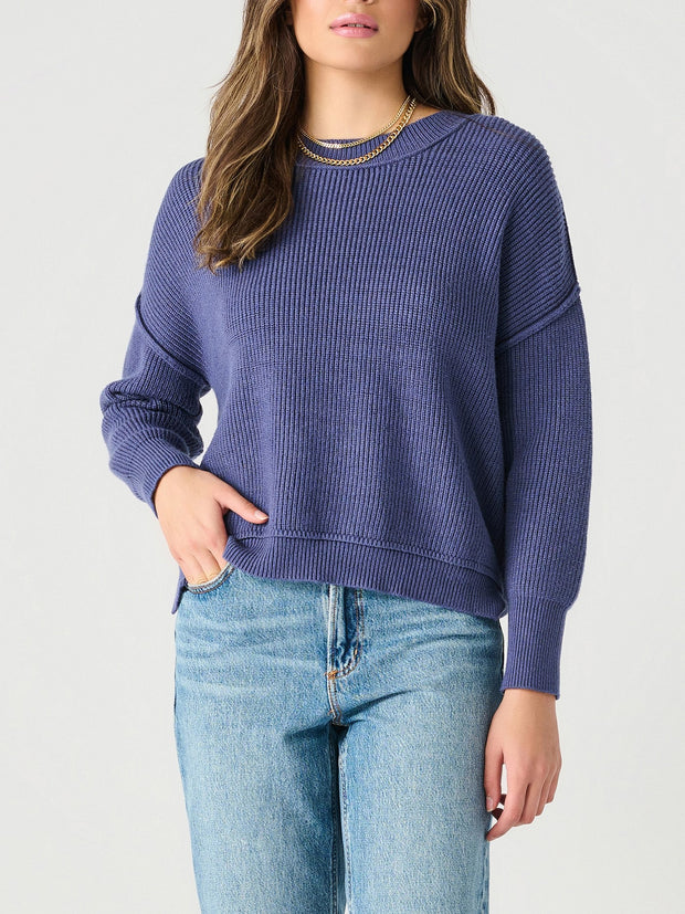 DEX Drop Shoulder Mockneck Sweater