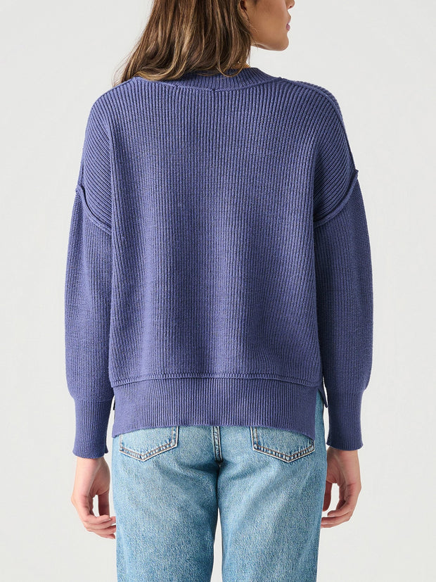 DEX Drop Shoulder Mockneck Sweater