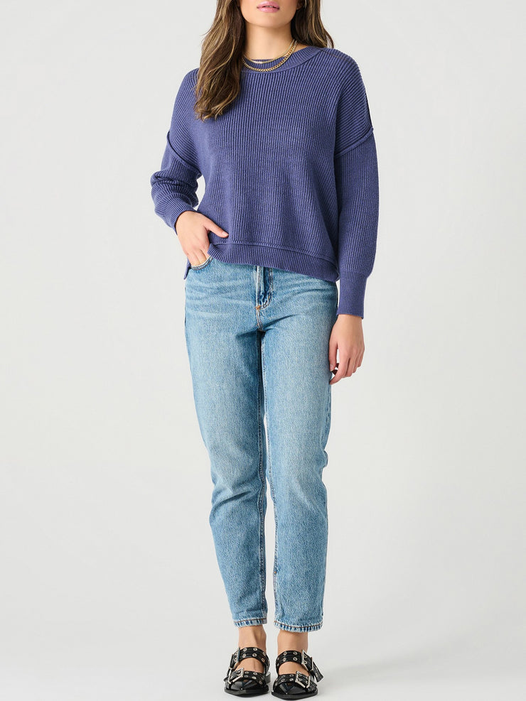 DEX Drop Shoulder Mockneck Sweater