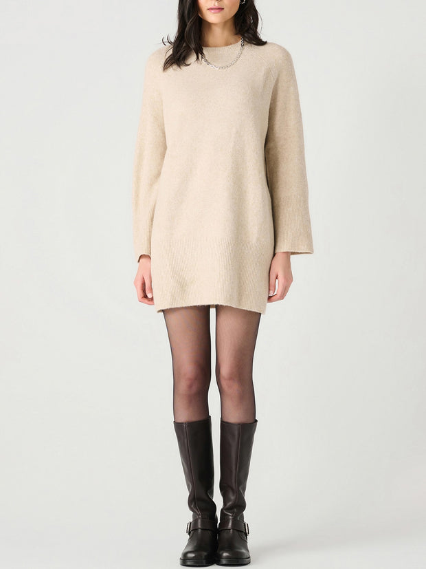 DEX Crewneck Mini Sweater Dress