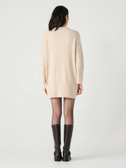 DEX Crewneck Mini Sweater Dress