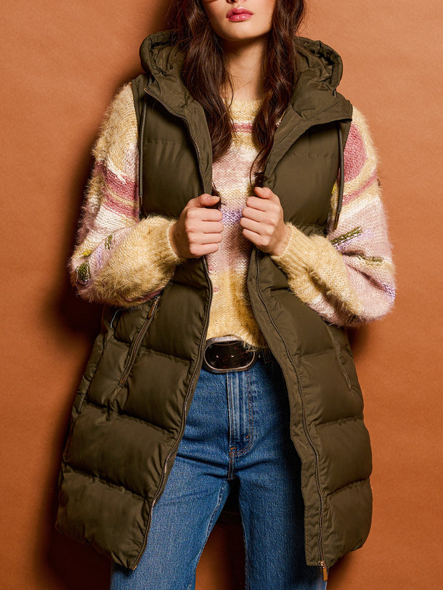 DEX Hooded Puffer Vest