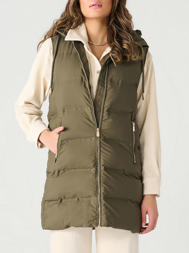 DEX Hooded Puffer Vest