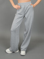 RD STYLE Melange Hoodie and Wide Leg Pant Set