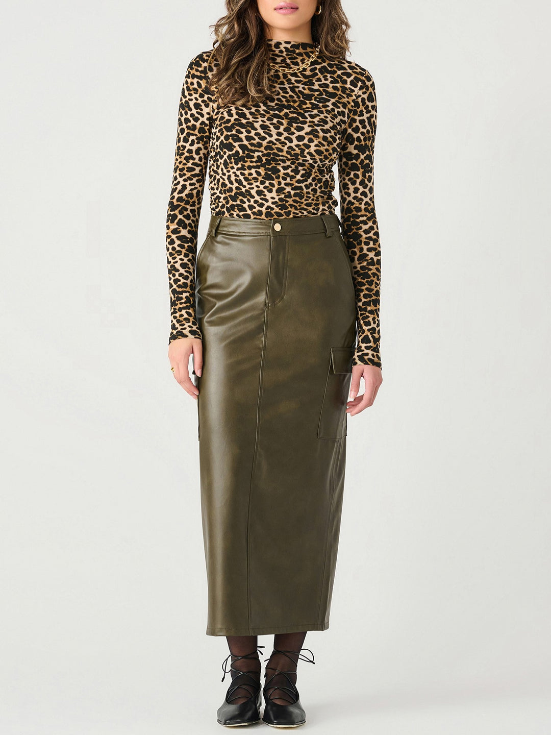 Dex leopard sweater best sale