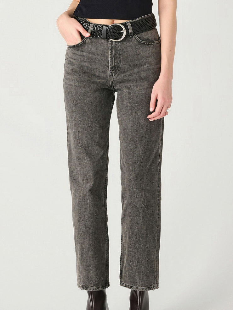 DEX Mid Rise Straight Leg Girlfriend Jeans