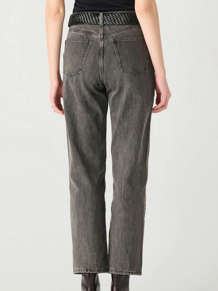 DEX Mid Rise Straight Leg Girlfriend Jeans