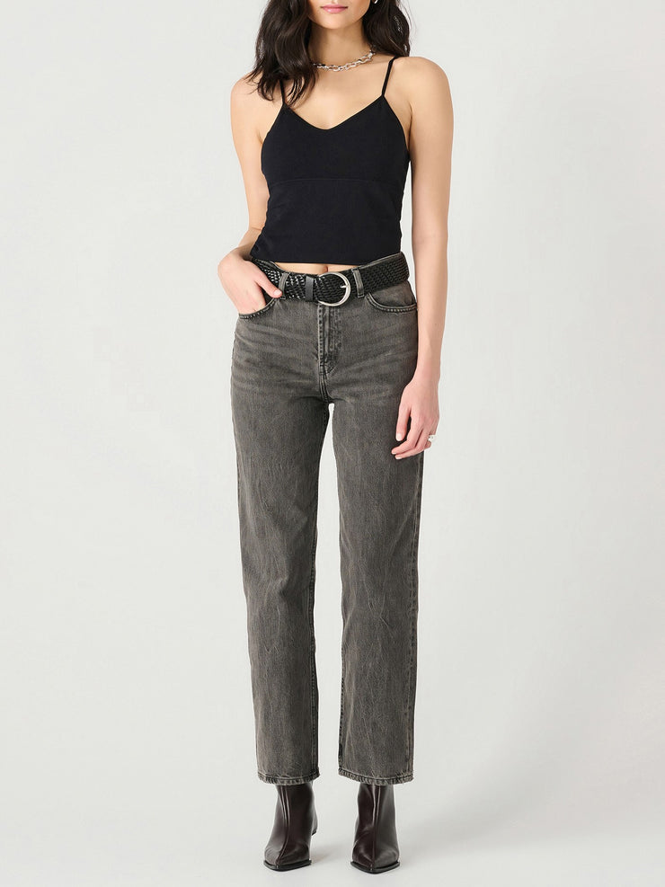 DEX Mid Rise Straight Leg Girlfriend Jeans