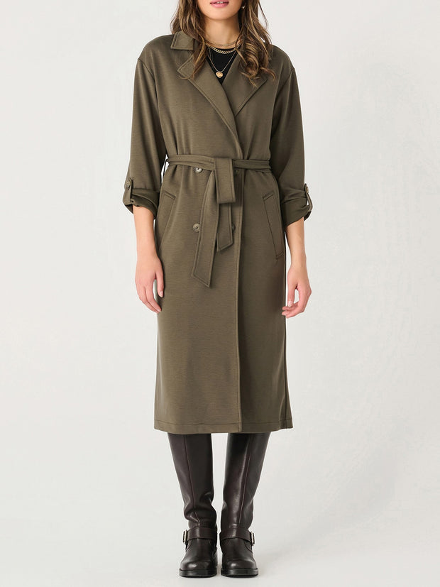 DEX Double Breasted Trench Coat