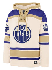 '47 BRAND Edmonton Oilers Tri-Nilley 47 Superior Lace Hoodie