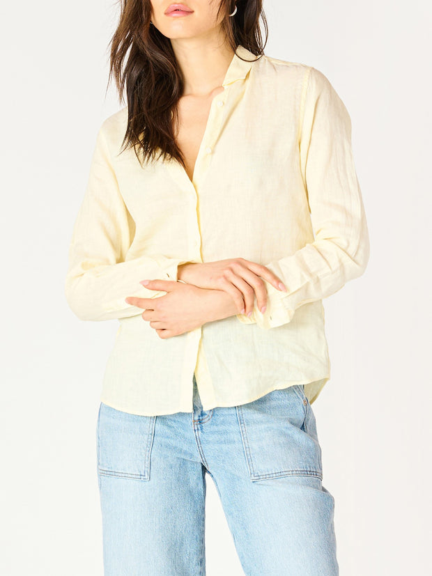 DEX Long Sleeve Button Front Blouse