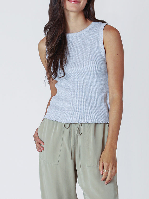 DEX Waffle Knit Tank Top