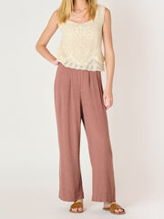 DEX Wide Leg Pull On Trouser Pant