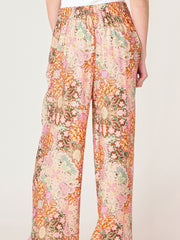 DEX Wide Leg Printed Flowy Pants