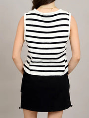 RD STYLE Meta Sleeveless V-Neck Vest