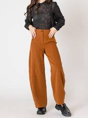 BLACK TAPE Barrel Leg Trouser